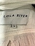 Lola River White Long Sleeve Button-Down Shirt Size S - photo 7