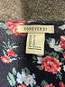 Forever 21 Floral Black Casual Dress Size M - photo 7