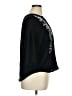 Adrienne Vittadini 100% Polyester Black 3/4 Sleeve Blouse Size XL - photo 4