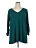 Susan Graver Teal 3/4 Sleeve T-Shirt Size XL - photo 1