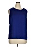 Kasper Blue Sleeveless Blouse Size XL - photo 1