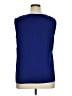 Kasper Blue Sleeveless Blouse Size XL - photo 2