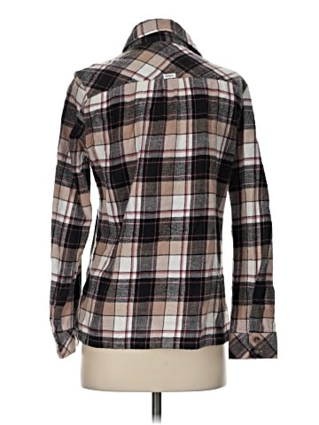 RVCA Long Sleeve Button-Down Shirt (view 2)