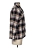 RVCA 100% Cotton Plaid Brown Long Sleeve Button-Down Shirt Size S - photo 4