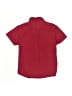 Gioberti Solid Red Short Sleeve Button-Down Shirt Size 4 - photo 2