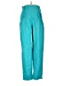 Mondi 100% Cotton Solid Teal Casual Pants Size 4 - photo 1