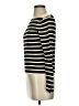 FRAME 100% Cotton Stripes Black Pullover Sweater Size S - photo 5