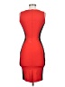 Emage Color Block Red Cocktail Dress Size XS - photo 2