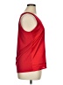 Ann Taylor 100% Polyester Red Sleeveless Top Size XL - photo 4