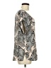 Daniel Rainn 100% Rayon Paisley Silver Short Sleeve T-Shirt Size M - photo 4