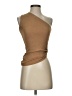 PrettyLittleThing 100% Polyester Tan Sleeveless Top Size 0 - photo 1