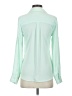 Express 100% Polyester Green Long Sleeve Blouse Size XS - photo 2