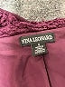 Nina Leonard 100% Polyester Purple Coat Size S - photo 6