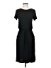 Simier Fariry Solid Black Casual Dress Size S - photo 1