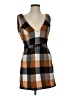Lulus Plaid Brown Casual Dress Size S - photo 1