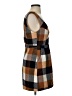 Lulus Plaid Brown Casual Dress Size S - photo 4