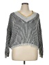 Shein Stripes Gray Pullover Sweater Size XL - photo 1