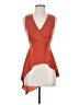 BCBGMAXAZRIA 100% Polyester Orange Sleeveless Blouse Size XXS - photo 1