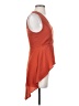 BCBGMAXAZRIA 100% Polyester Orange Sleeveless Blouse Size XXS - photo 4