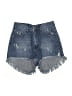 ONE X ONETEASPOON Blue Denim Shorts Size 24 waist - photo 1