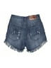 ONE X ONETEASPOON Blue Denim Shorts Size 24 waist - photo 2