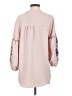 Fig and Flower 100% Polyester Pink 3/4 Sleeve Blouse Size S - photo 2
