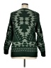wonderly Print Green Pullover Sweater Size 1X - photo 2