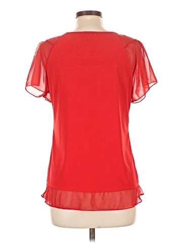 Emma & Olivia Short Sleeve Blouse (view 2)