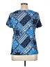 Assorted Brands Blue Short Sleeve Blouse Size 1X - photo 2