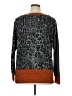 Weekend Suzanne Betro Animal Print Gray Pullover Sweater Size XL - photo 2
