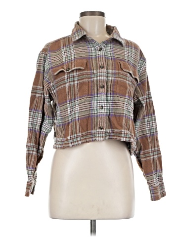 Obey Long Sleeve Button-Down Shirt (view 1)