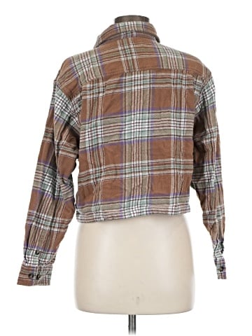 Obey Long Sleeve Button-Down Shirt (view 2)
