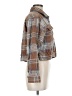 Obey 100% Cotton Plaid Brown Long Sleeve Button-Down Shirt Size M - photo 4