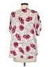 CAbi 100% Polyester Pink Short Sleeve Blouse Size M - photo 2