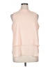 Lex & Madison Pink Sleeveless Blouse Size XL - photo 1