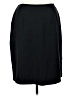 Silhouettes Solid Black Casual Skirt Size 16W - photo 1