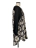 Collective Concepts 100% Polyester Paisley Black Casual Dress Size M - photo 4