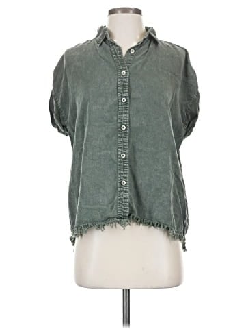 Blue Rain Denim Skirt (view 1)