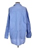 Zara Stripes Blue Long Sleeve Button-Down Shirt Size XS - photo 2