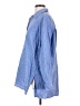 Zara Stripes Blue Long Sleeve Button-Down Shirt Size XS - photo 5