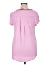 PREMISE Pink Short Sleeve Top Size XL - photo 2