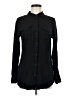Assorted Brands 100% Rayon Black Long Sleeve Button-Down Shirt Size M - photo 1
