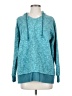 Athleta Teal Pullover Hoodie Size S - photo 1