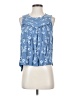Ember Blue Sleeveless Blouse Size S - photo 1