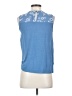 Ember Blue Sleeveless Blouse Size S - photo 2