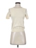 Zara Ivory Short Sleeve Top Size S - photo 1