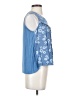 Ember Blue Sleeveless Blouse Size S - photo 4