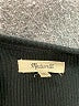 Madewell Solid Black Casual Dress Size XS - photo 7