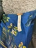 Free People 100% Viscose Paisley Blue Jumpsuit Size 2 - photo 4