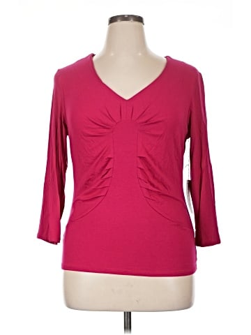 Etcetera 3/4 Sleeve Top (view 1)